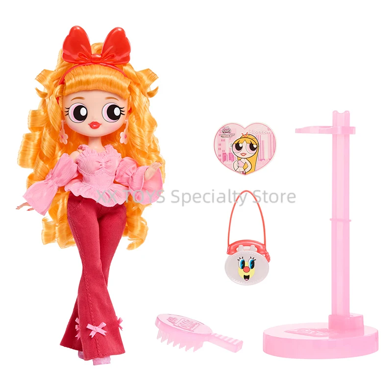 L.O.L. Surprise! OMG The Powerpuff Girls Doll Bubbles Blossom Buttercup Fashion Doll Children's Birthday Gifts Collectible Toys