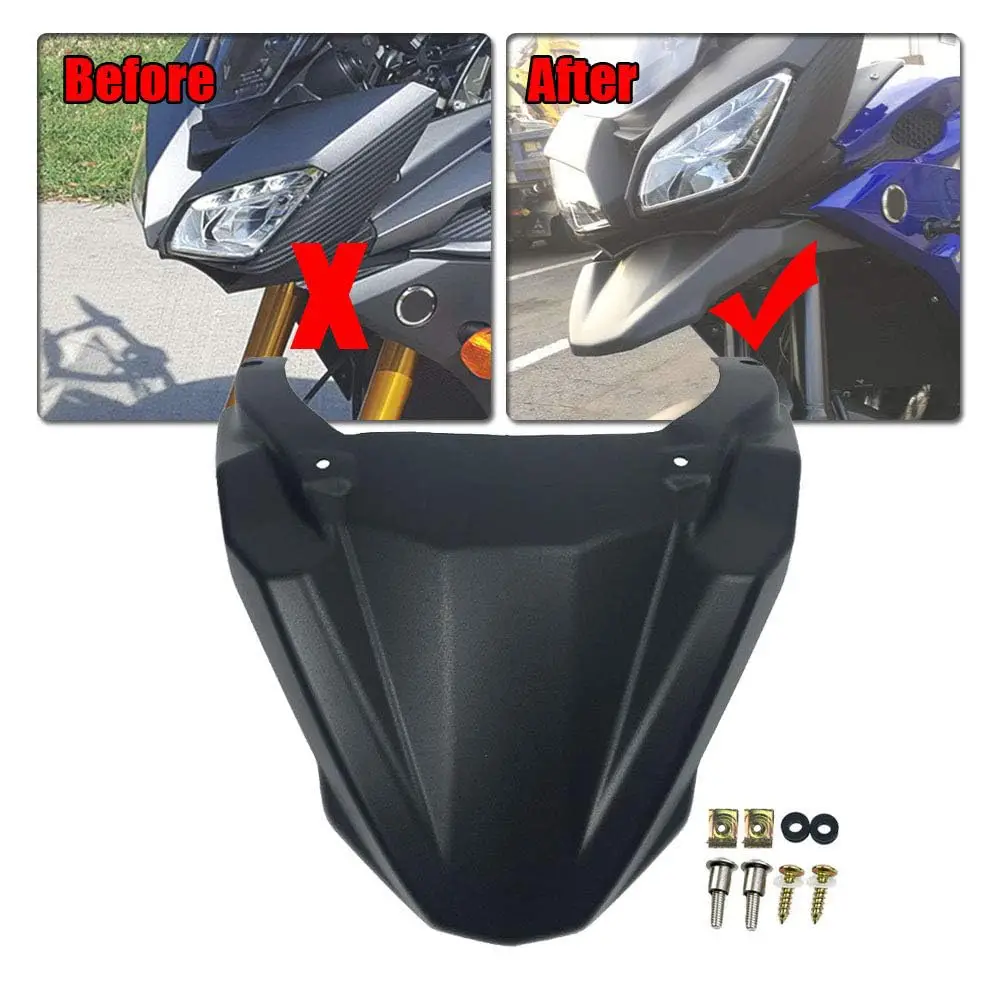 

Front Fender Beak For MT09 Tracer 900 GT FJ 09 Motorcycle Accessories Cowl Guard Extension 2020 2019 2018 207 2016 2015