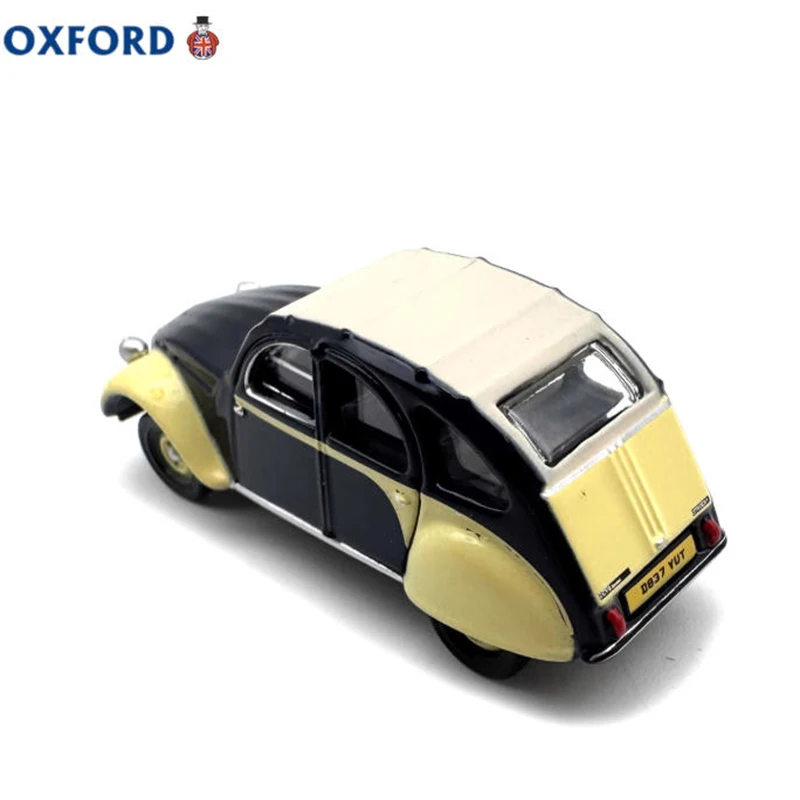 

OXFORD масштаб 1/76 Citroen 2CV Sedan 1986, имитация сплава, модель автомобиля, классический сувенир для взрослых, подарок, статический дисплей