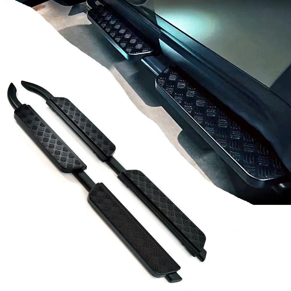 

The newly designed Retro style side pedals for Land Rover New Defender 2020 110/90 universal, off-road 4X4