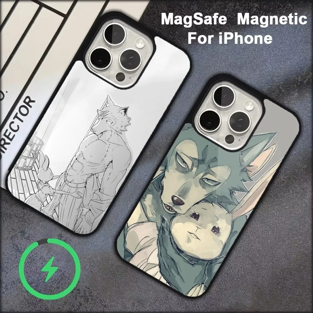 A-Anime B-BEASTARS-S Phone Case  For iPhone 16,15,14,13,12,11,Pro,Max,Plus,Mini, Magsafe,Magnetic Wireless Charging Case