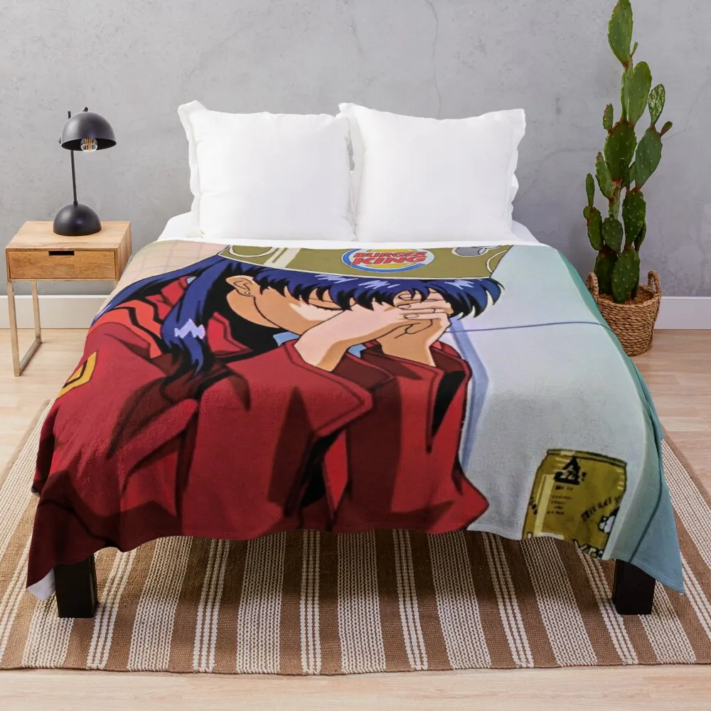 Misato With Crown Throw Blanket Blankets For Sofas sofa bed