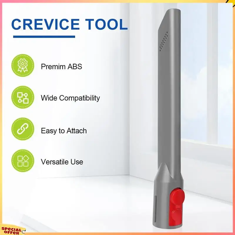 

ABFI для пылесоса Dyson V15 V12 V11 V10 V8 V7, щелевой инструмент, щетка для пыли из конского волоса, аксессуары для пылесоса