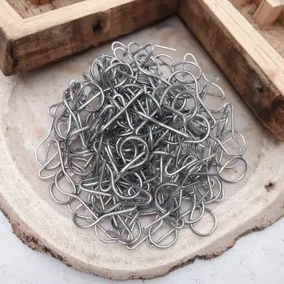 

100Pcs Car Seat Cushion Hooks Heavy Duty Metal Fasteners for Secure Seat Mat Installation Vehicle Interior Tool