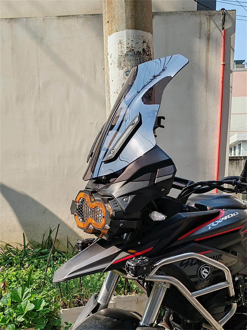 Cyclone Rx3s Parabrisas de motocicleta para ZongShen Cyclone RX3S RX 3s, parabrisas ...