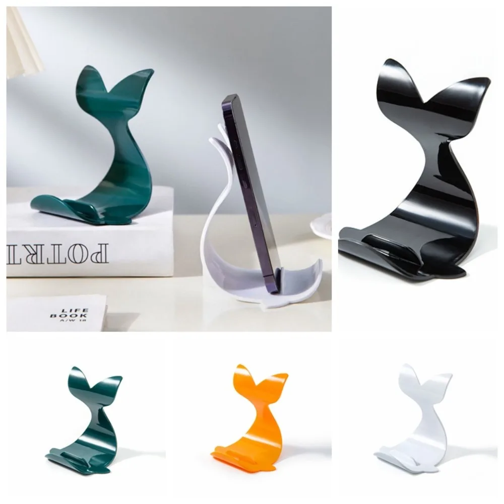 Whale Shape Desk Phone Holder Cartoon Creative Mobile Phone Stand Support Funny Mobile Phone Bracket Dormitory/Travel