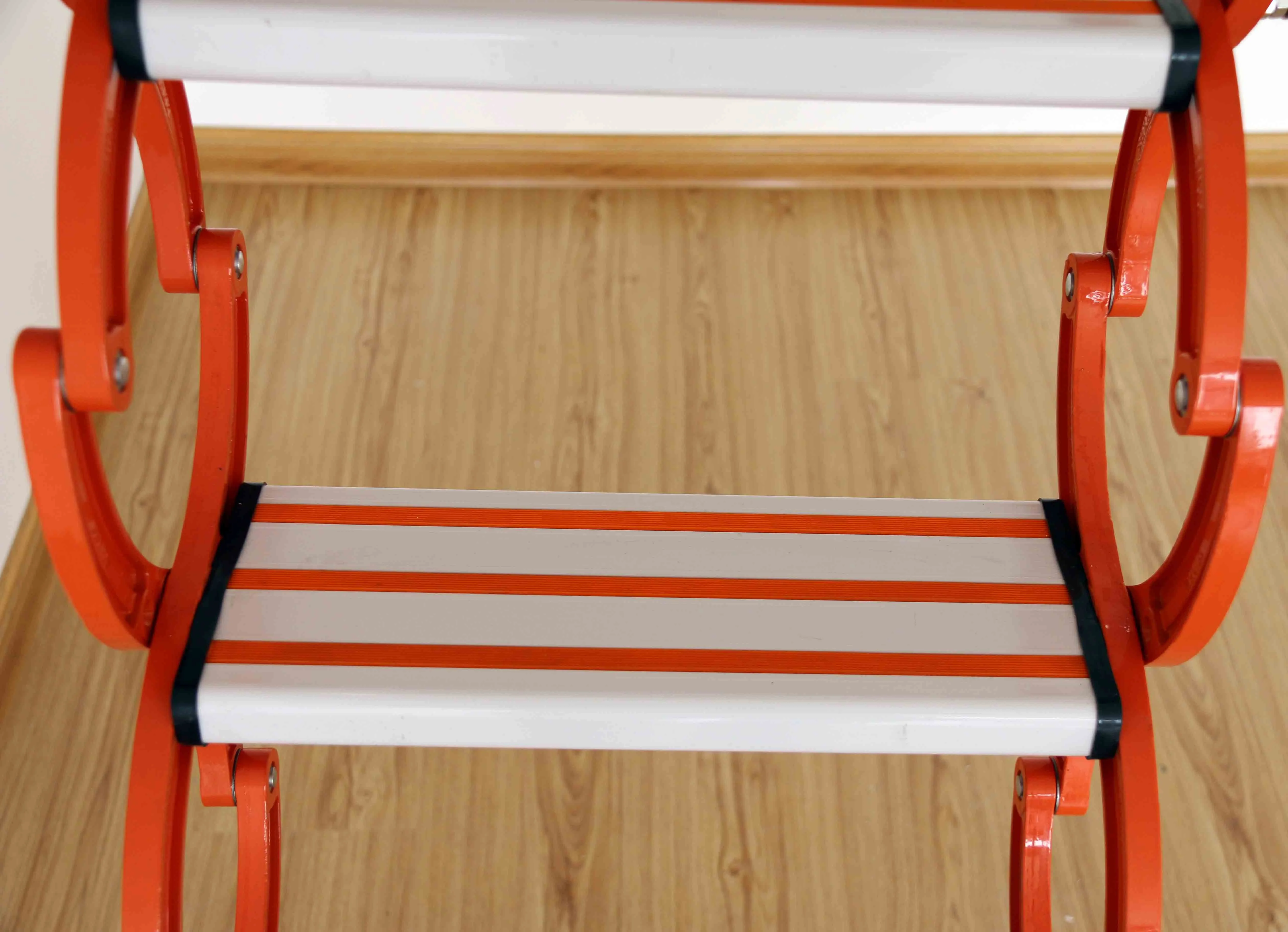 Electric loft folding ladder remote control telescopic retractable loft stairs