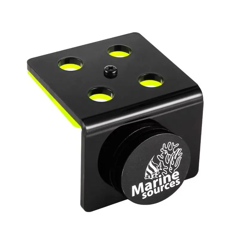 

Strong magnetic attraction fluorescent green/fluorescent orange 4-hole double-layer coral SPS bracket aquarium acrylic bracket