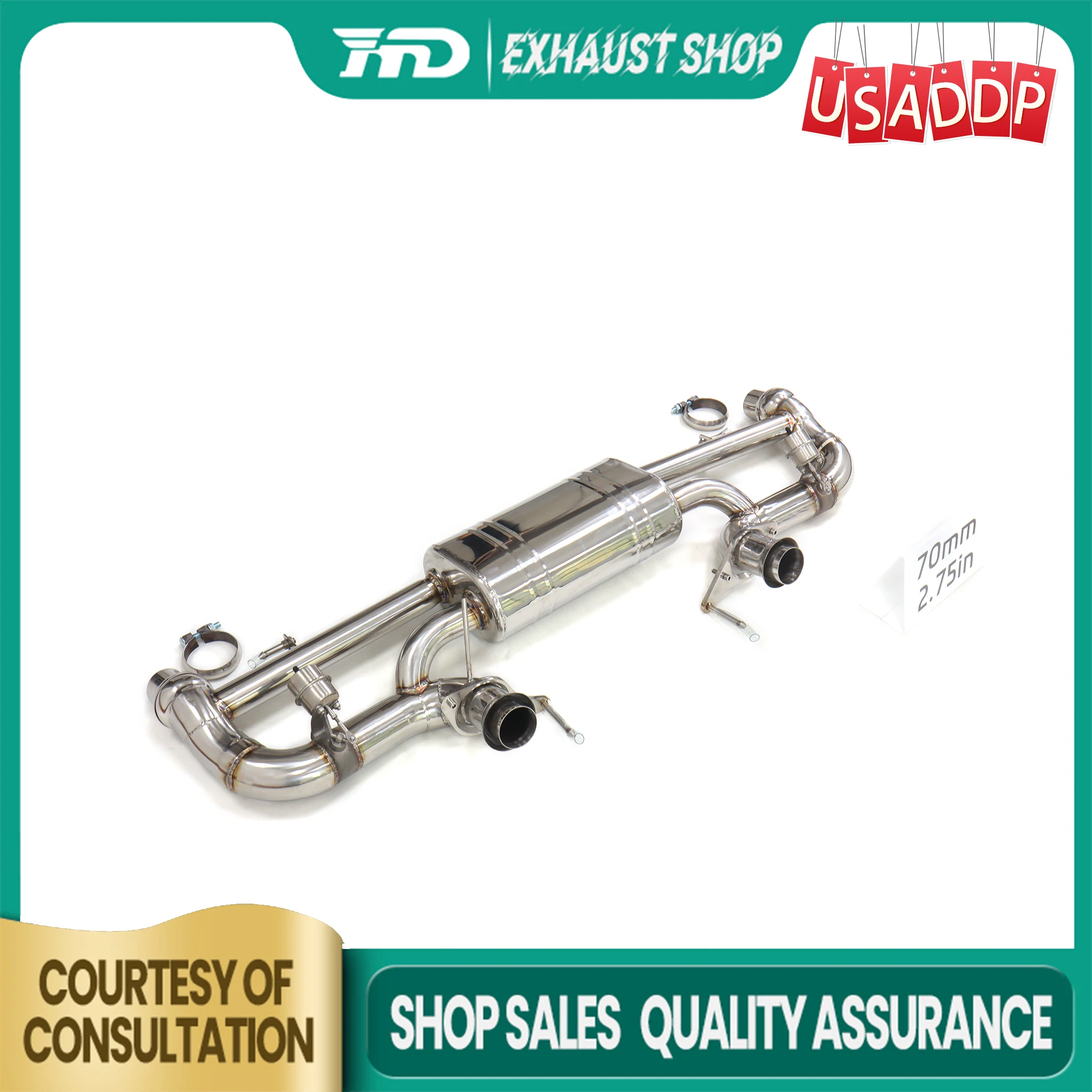 

Catback SS304 для Aston Martin Vantage 4,7 л вакуумные клапаны Сменная установка Глушитель Выхлопная система Высокое качество ﻿