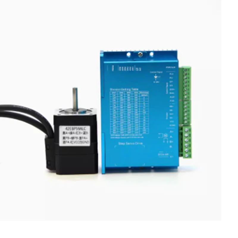 Imagem -05 - Nema 23 Circuito Fechado 4a 1.2n.m 2.2n.m 3n.m Servo Motor de Passo Mais Driver Hbs57 para Impressora 3d Robô Espuma Plástico Meta 57hse
