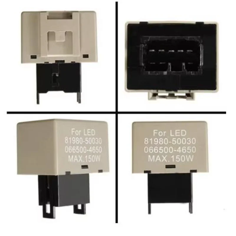 Car Accessories 8-Pin Electronic Flasher Relay LED Bulb 81980-50030 066500-4650