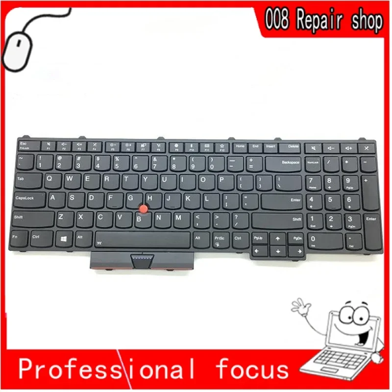 New original for Lenovo ThinkPad P71 p51 keyboard English with backlight 01hw200 01hw282