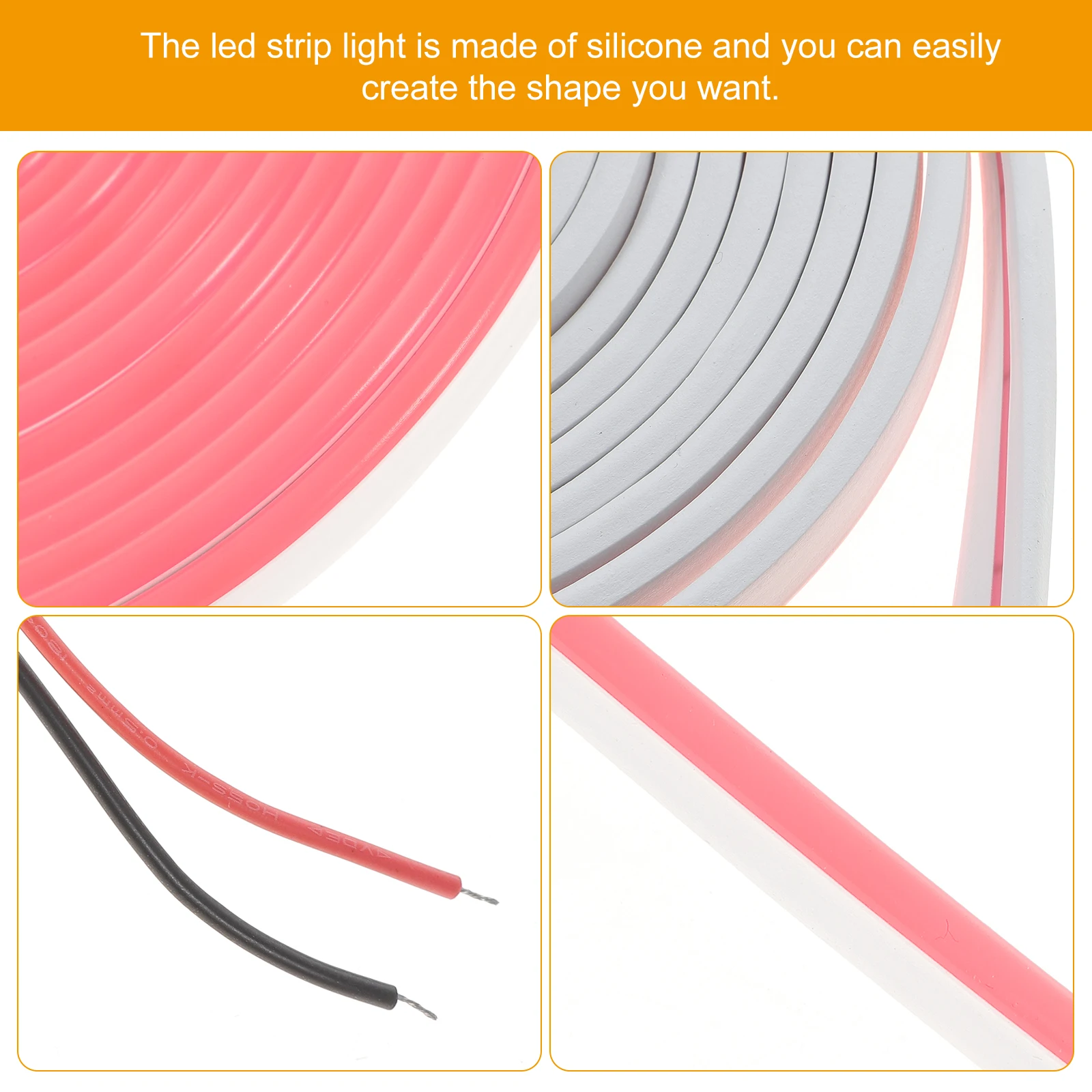 

Waterproof Light Strip Led Outdoor Lights Bright Rope Strips Lighting Neon Diffused