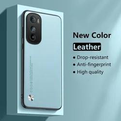 for Motorola Moto Edge 30 Phone Case Luxury Leather Carbon Fiber Frosted Soft Edges Hard Shockproof Cover MotorolaMotoEdge30