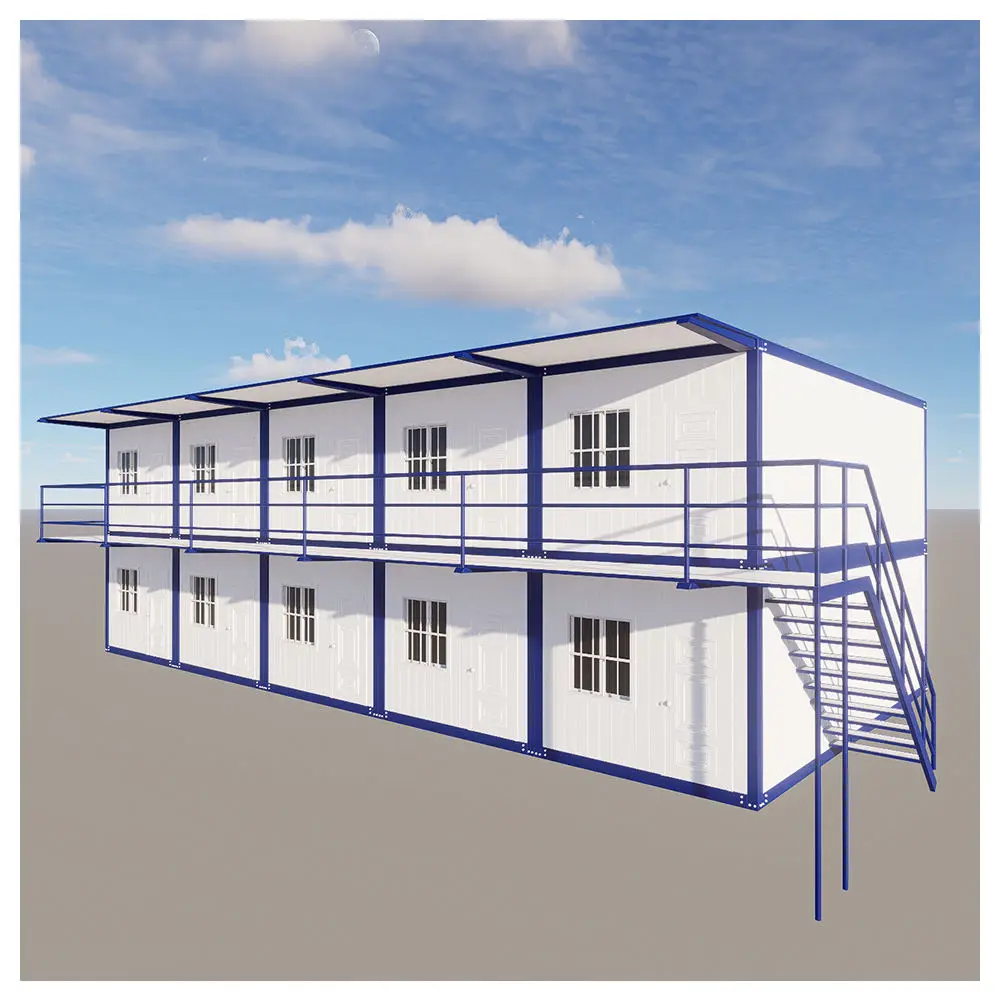 Double Wings Container House Foldable Container House 20ft 40FT Tiny Home Prefab Modular Home Container House for New Zealand