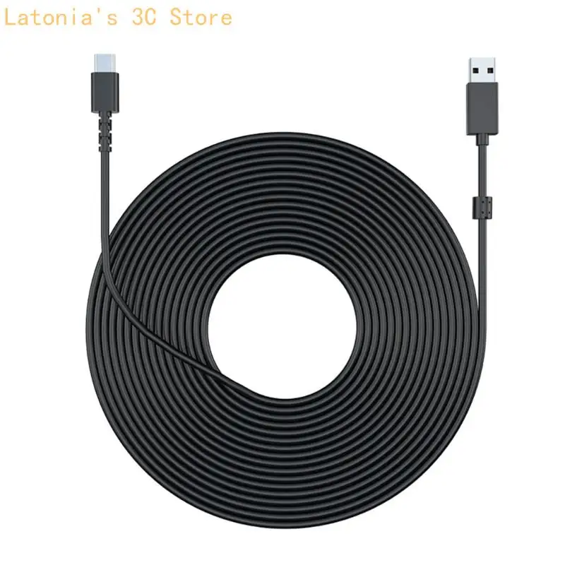 Durability Charging Cord For Security Cameras Providing Stable Power Flexible And Easy Setup For Various Environment X3UB