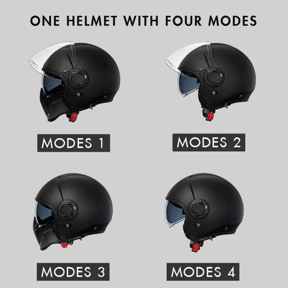 Modular Motorcycle Helmet Full Face Helmet Open Face Helmets Men helmet DOT ECE APPROVED CYRIL OP12A Capacete de Moto Masculino