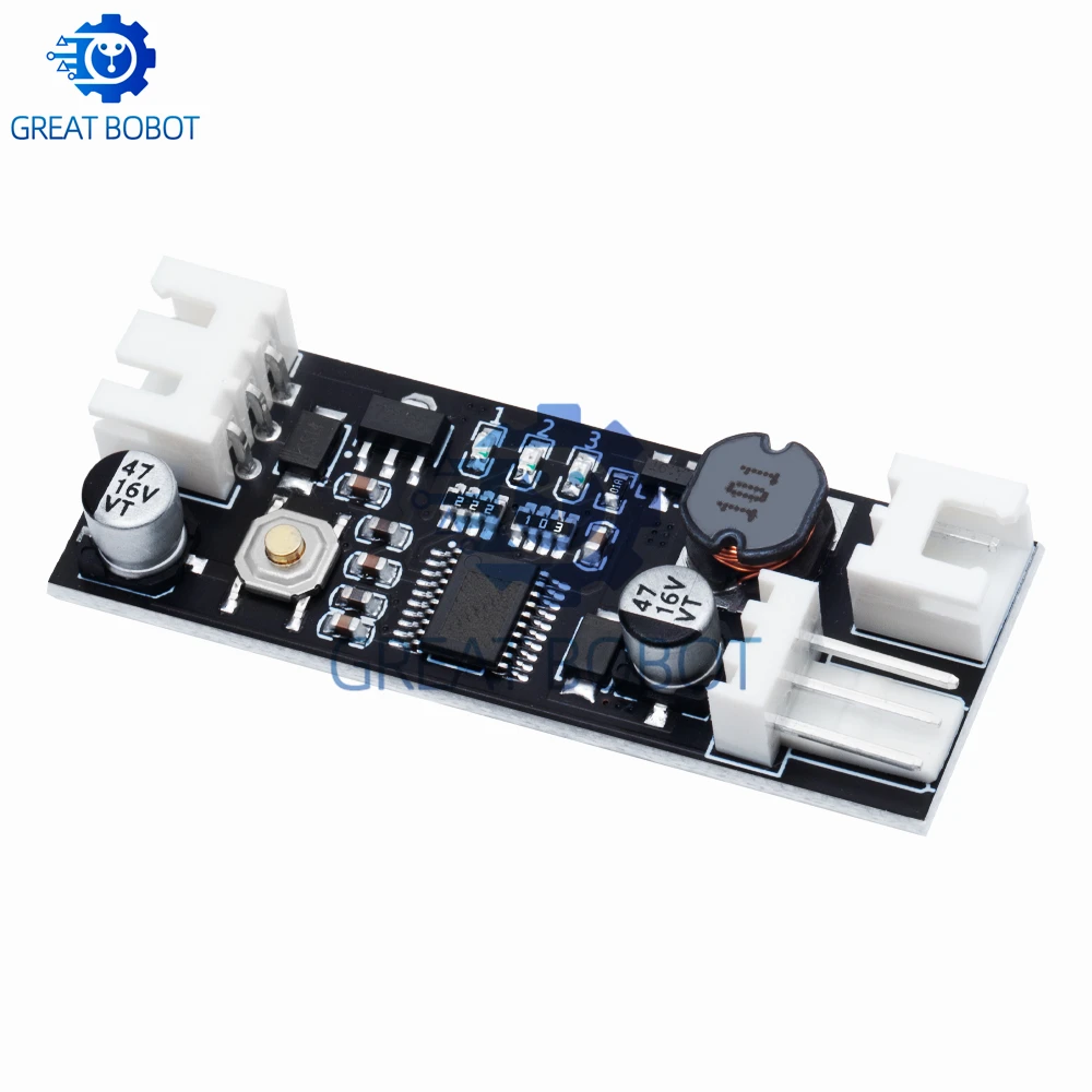 BS NTC 50K 3950 PWM Fan Speed Regulator: 12V 0.8A 2/3-Wire Temperature Controller for Computer Chassis Noise Reduction