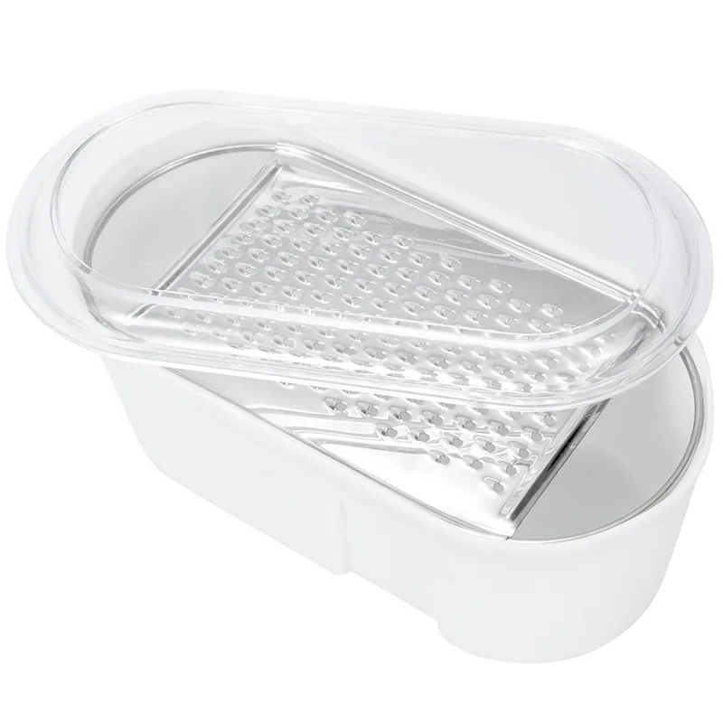 

Stainless steel wire planer with collection box kitchen fruit and vegetable cutter