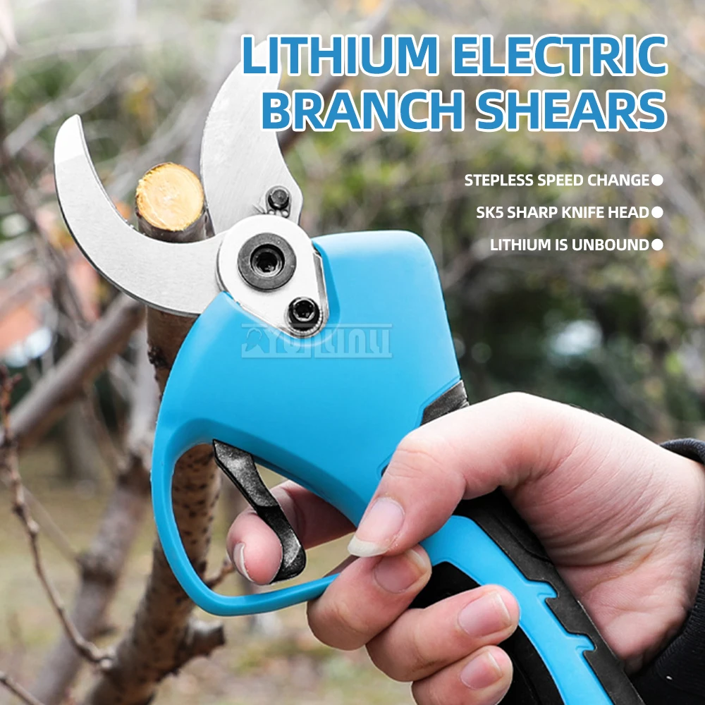 

Электрические секаторы, ножницы для ветвей, садовые ножницы на литиевых батареях, беспроводные ножницы, фруктовые деревья 4см.