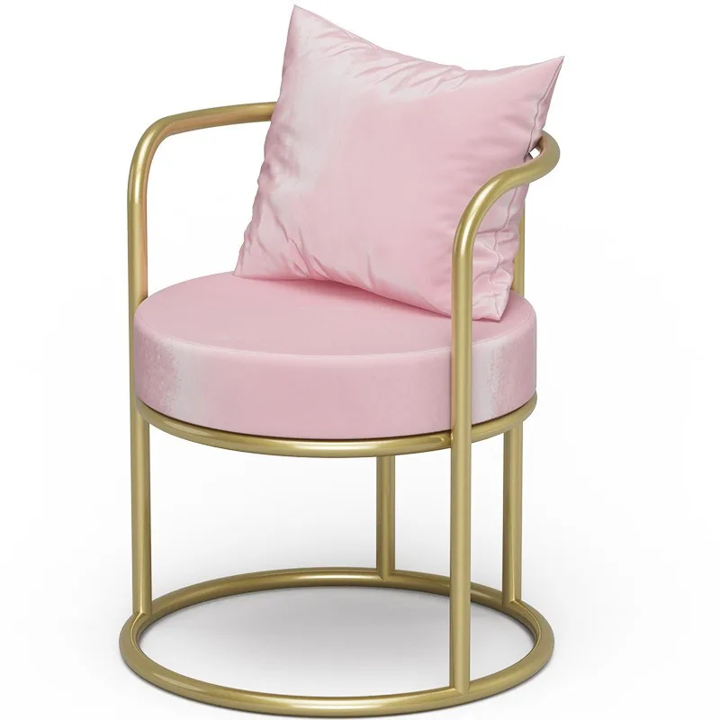 

Restaurant cafe casual single sofa chair, cold drink shop wrought iron column chair new casual card seat