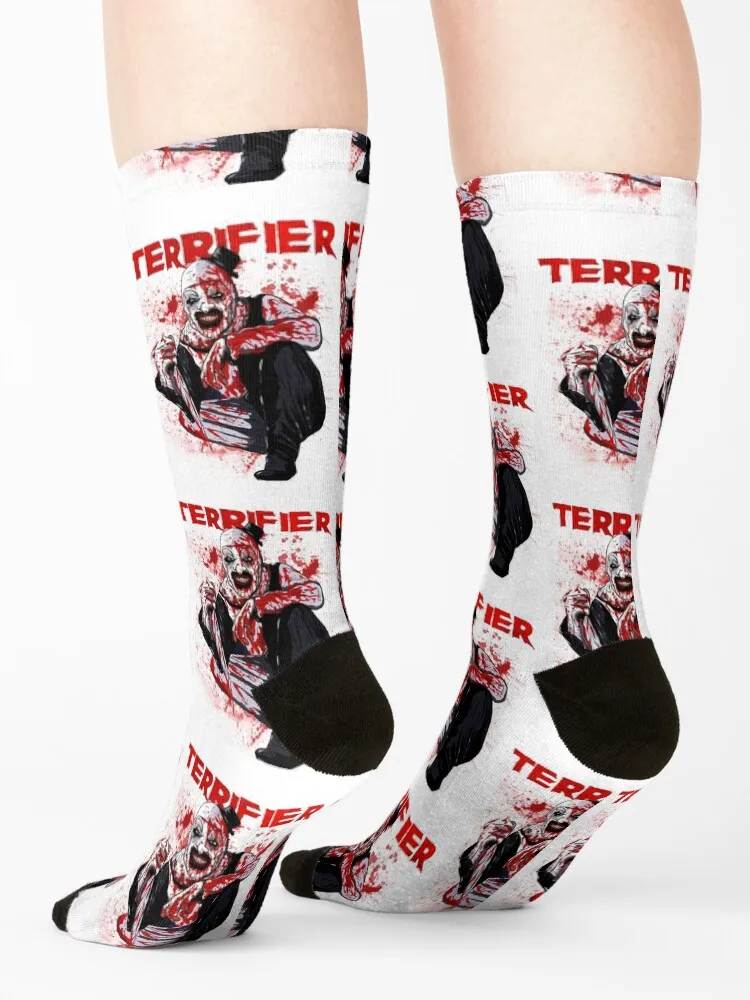 Clown Terrifier Character Socks Lots cotton cartoon kids Women's Socks Men's
