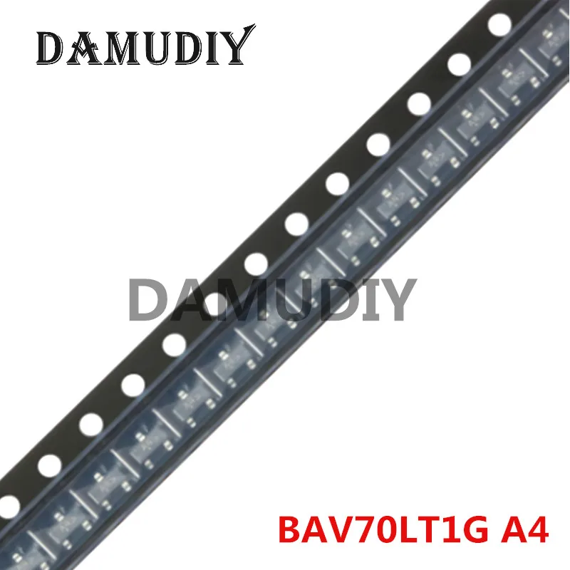 100 peças BAV70 BAV70LT1G A4