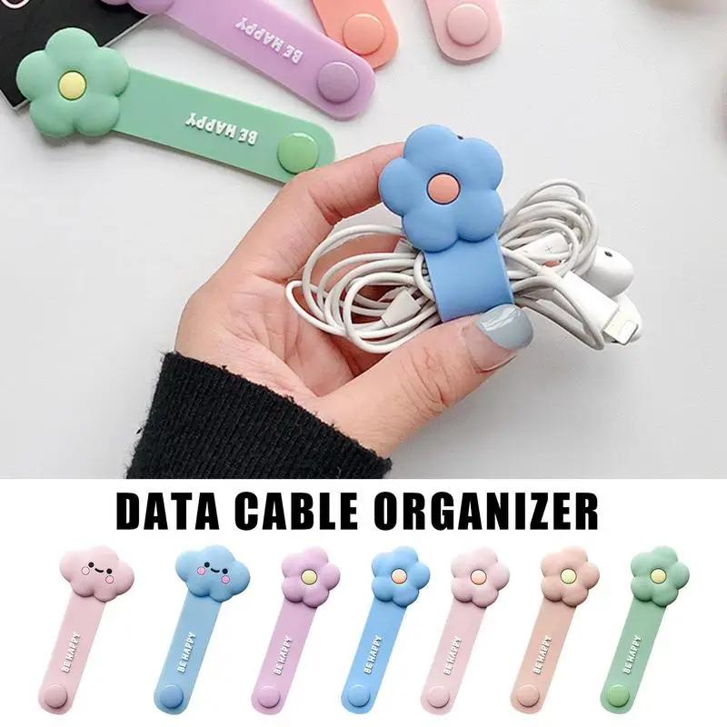 

Earphone Cord Winder Multifunction Cable Organizer Holder Headphones Cables Winder Data Line Storage Cord Protector For Earphone