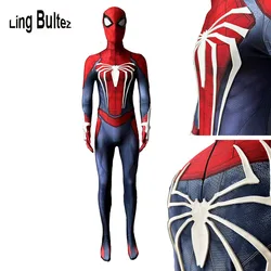 Ling Bultez High Quality Relif Spider PS4 Costume Spider Game PS5 Suit