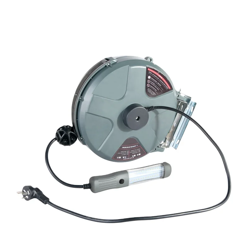 High pressure garden electric retractable automatic spring hose reel