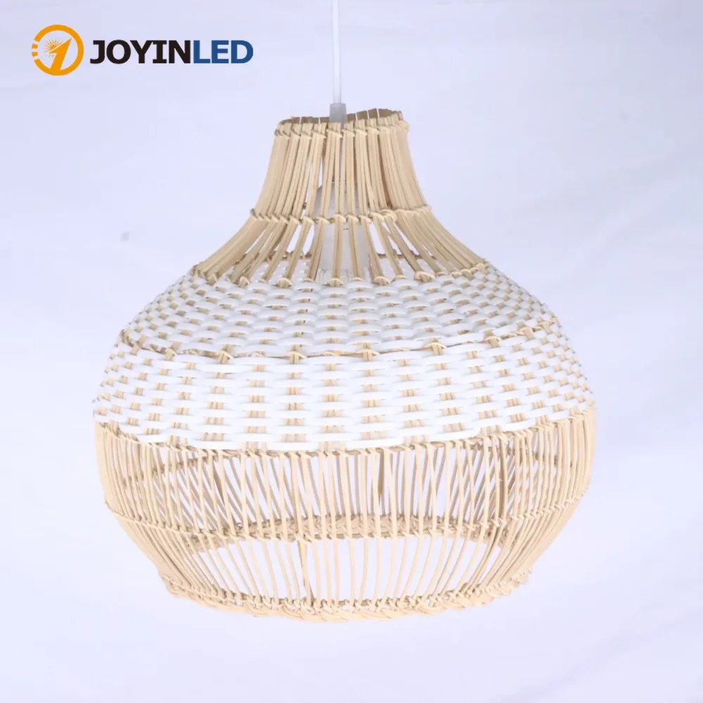 

JOYINLED D35 подвесной светильник из ротанга, художественная лампа из ротанга, креативное индивидуальное освещение, простое для ресторана, гостиной, обеденного стола