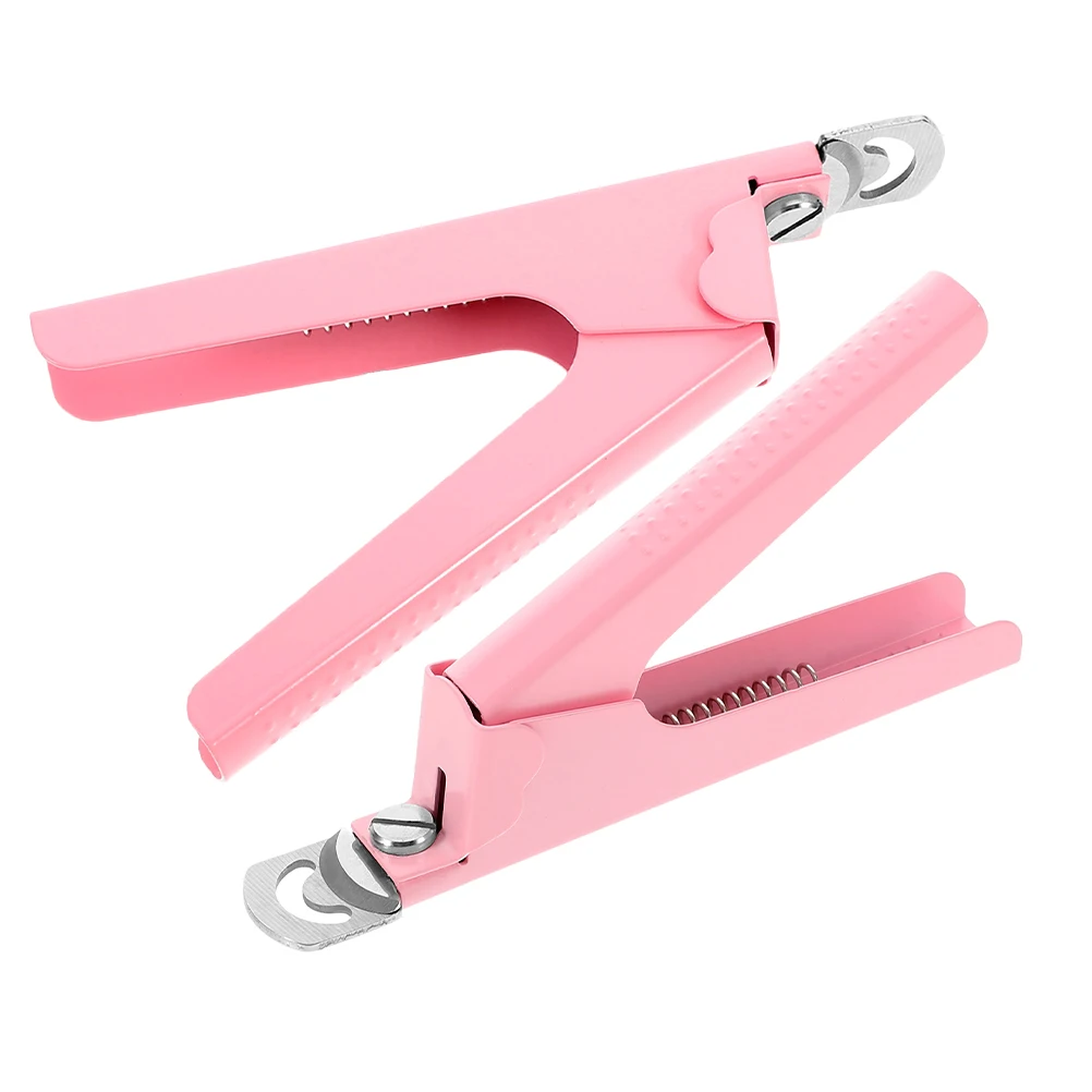 

2Pcs Heavy Duty U Shape Nail Clippers Stainless Steel Portable Large Toenail Cutter Manicure Tool for Fingernails DIY Nail Art