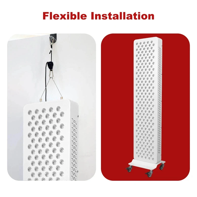 1000W Red Light Near Infrared Light Therapy Panel With Customizable Logo Pulse For Whole Body Pain Relief