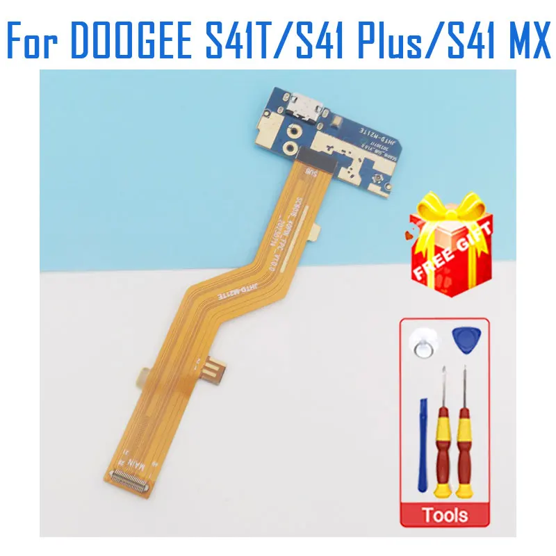 

Новая оригинальная USB-плата DOOGEE S41 Max S41T S41 Plus, порт зарядки, микрофон с основным FPC для смартфона DOOGEE S41T