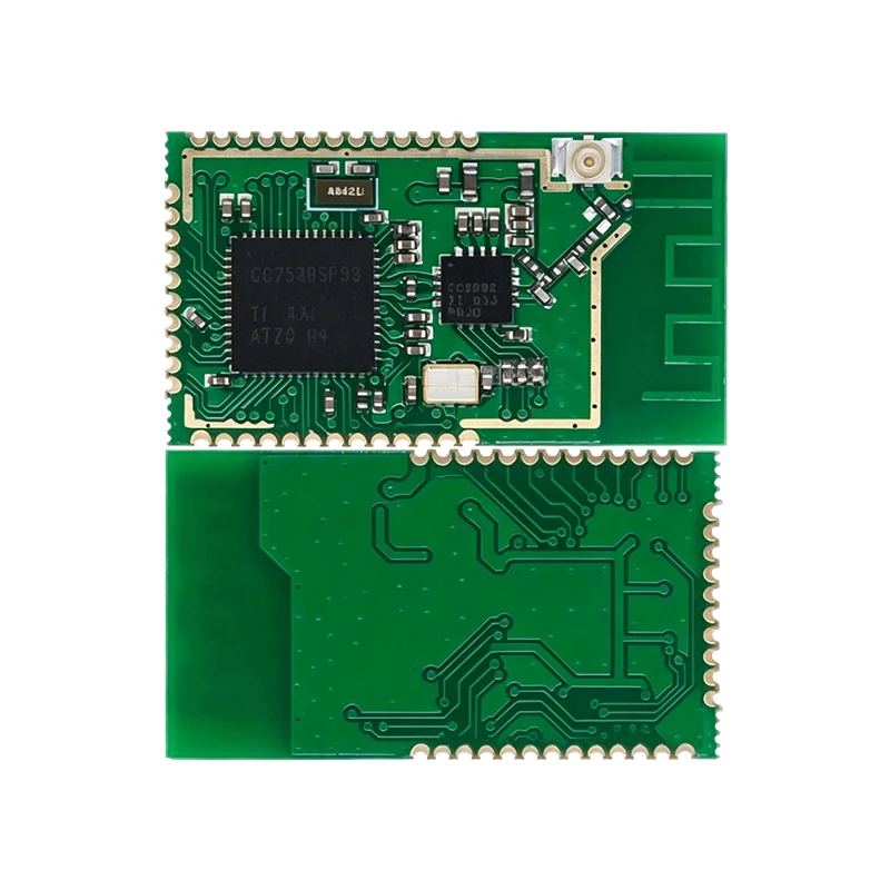 1/3/5PCS CC2538+CC2592 Zigbee Wireless RF Transceiver Module 2.54mm Gold Plated Pin Pitch Static Operating Current 3-4mA
