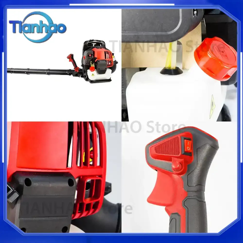 43CC High Petrol Backpack Leaf Blower for Garden Use