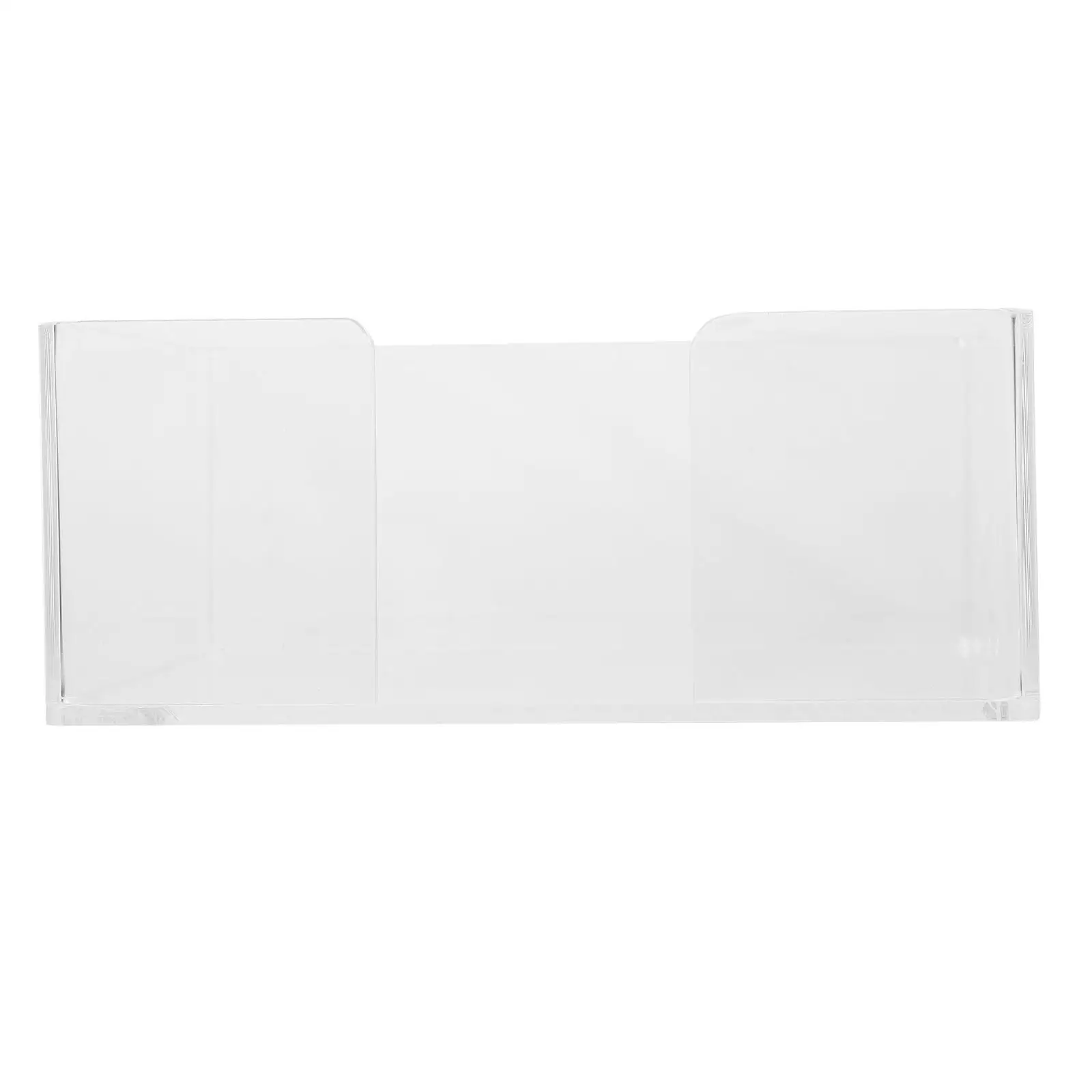 

Napkin Storage Box Acrylic Tissue Container Single Opening for Restaurant Hotel Dining Table Accessory Thick Versatile Home