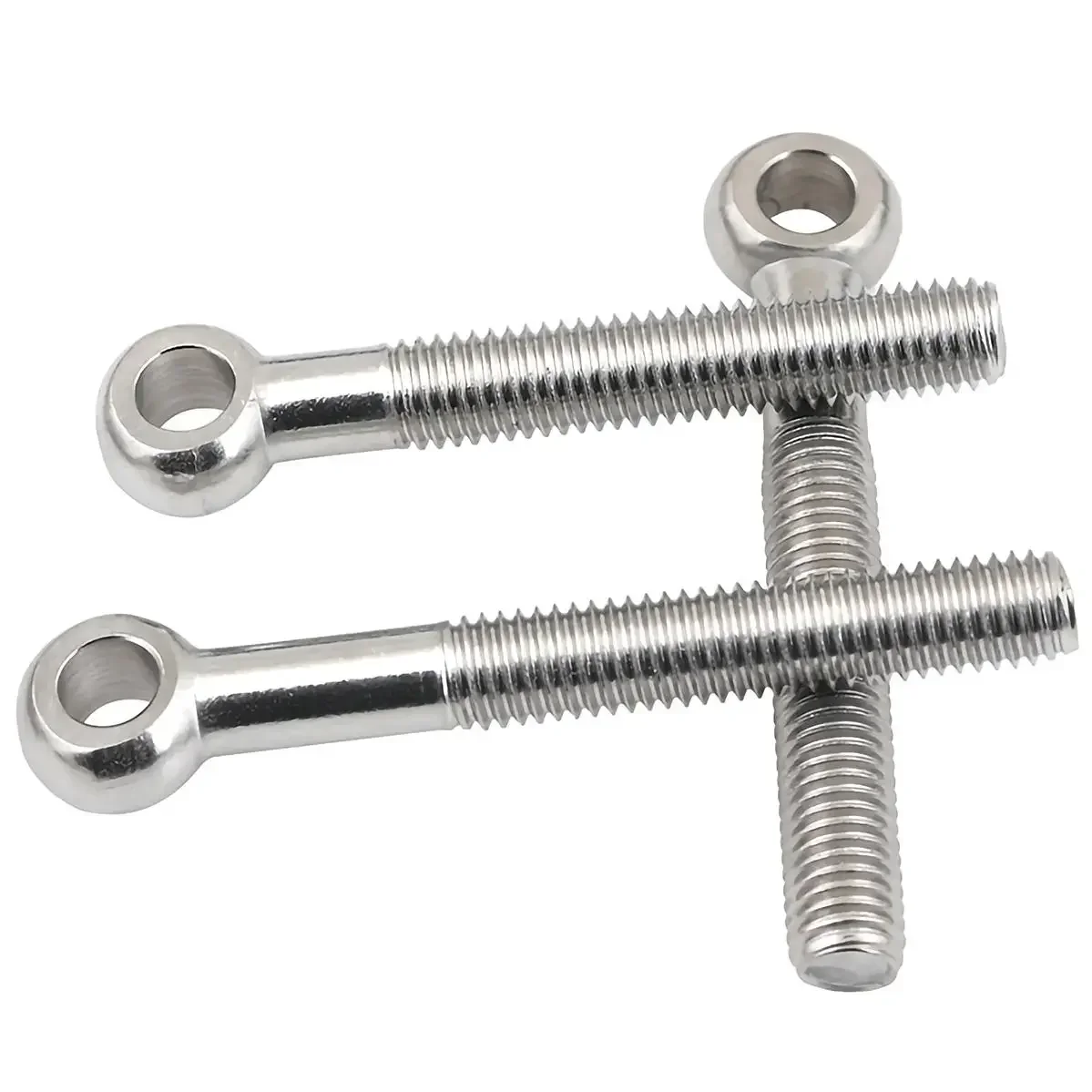 Anti-corrosione M5 M6 M8 304 bullone di collegamento ad anello in acciaio inossidabile vite con foro di scorrimento a occhiello Fisheye