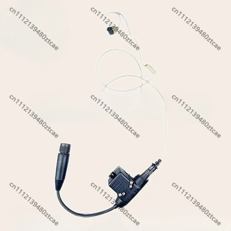 M3 In-Ear Bone Conduction Headset, Noise Isolating Tactical Earpiece for Shooting Hunting Sports & Military Communication