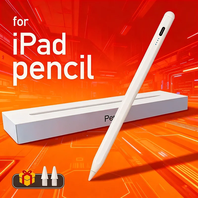 For iPad Pencil With Magnetic Attachment IPhone Pencil iPad Stylus Phone iPad Accessories Extra Long Standby Pencil Touch Pencil