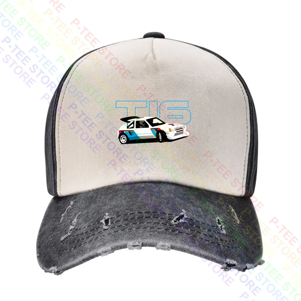 205 T16 Classic Group B Rally Car Racing Baseball Cap Snapback Caps Knitted Bucket Hat