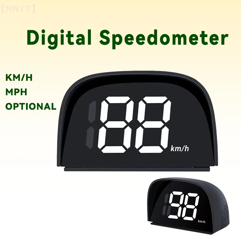 [Auto] Universal Car Head Up HD Display – GPS Speedometer, KMH Digital HUD Windshield Projector for All Cars