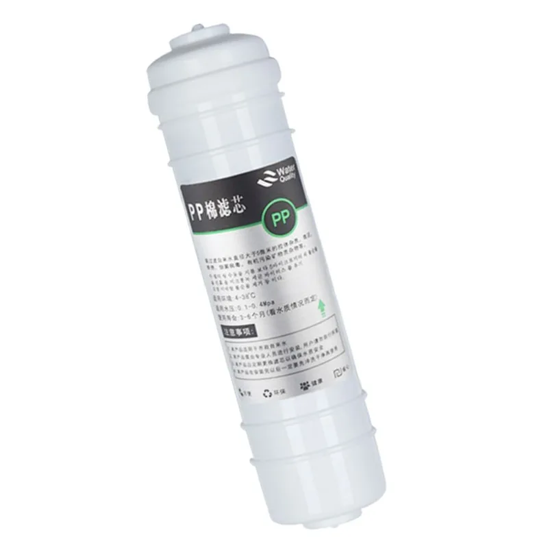 10''Quick Connecting Polypropylene Sediment Water Filter Cartridge PP Filter Reverse Osmosis System for Home Office Accessories