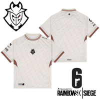 2025 New Summer G2 Esports Rainbow Six Pro League Uniform Jersey Breathable Sports Casual Fashion Fans Gift Unisex Large T-shirt