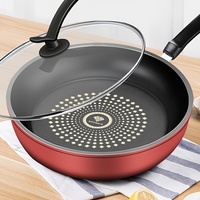 24cm Cast Iron Omelette Pan Nonstick Honeycomb Fry Pan Hot Frying Pans Electric Gas Cooktops Compatible Kitchen Cookware