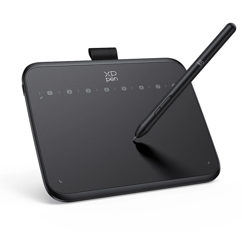Tablet graficzny XPPen Deco 640 16384, poziom ciśnienia 60 °    Wsparcie nachylenia 8 klawiszy skrótów dla komputera PC Android Game männ