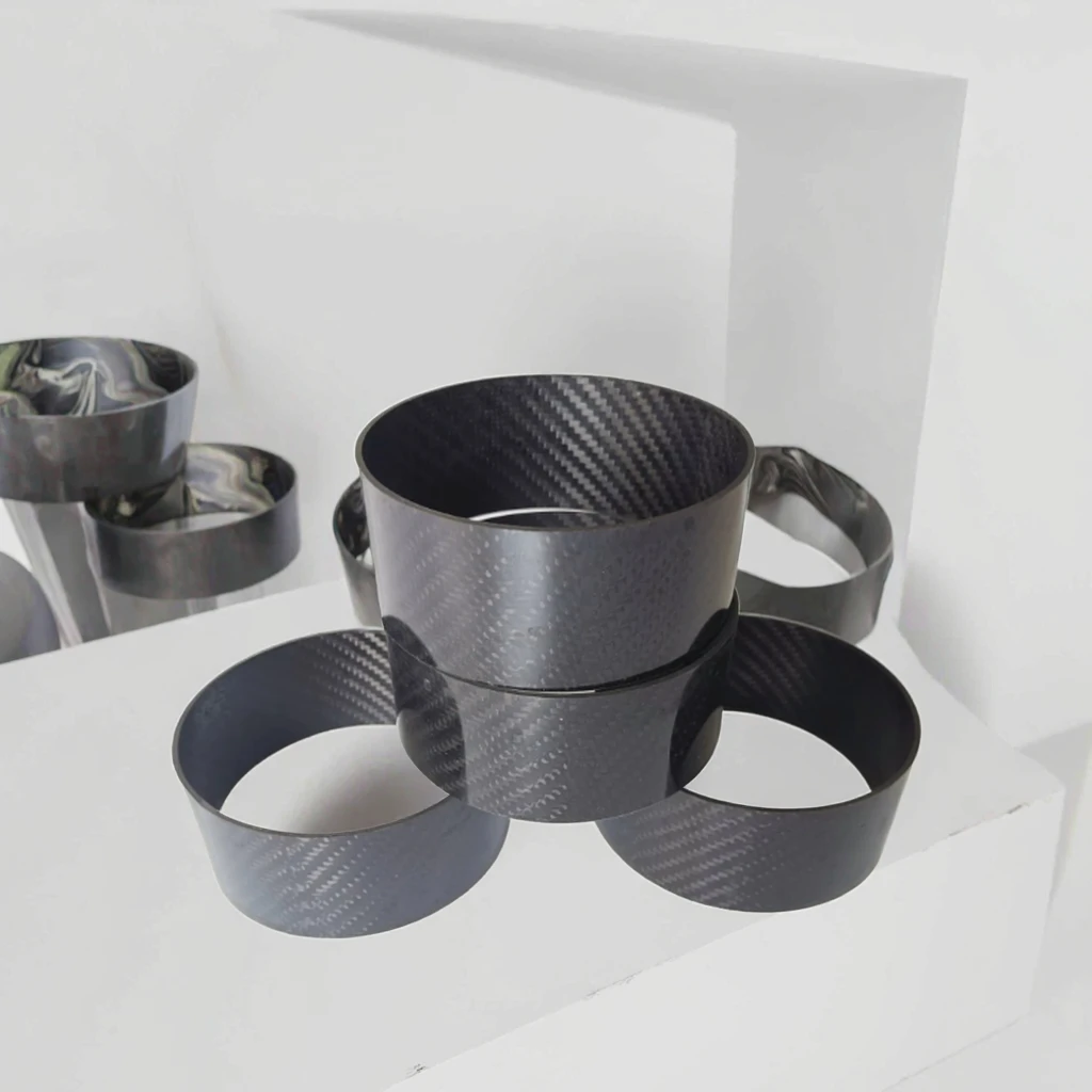 

Matte Glossy 3K Carbon Fiber Tube Custom Pipe for Sports Ring Decoration & Industrial Modified Parts