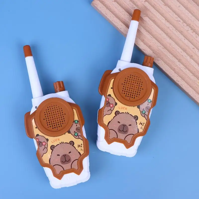 2 قطعة التفاعل بين الوالدين والطفل أجهزة اتصال لاسلكية المدى اتجاهين استقبال كابيبالا الأطفال اسلكية تخاطب لعب الاطفال هدايا عيد الميلاد #4