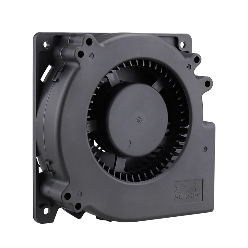 5Pcs Gdstime DC 12V Fan 120mm Turbo Blower Fan 120MM*32MM Brushless Radial Fan 12CM 3000RPM Large air volume Fan for BBQ Grill