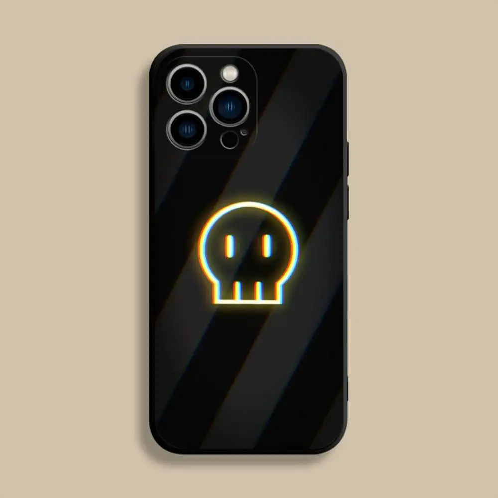 M-murder-drones Capa de telefone para iPhone 17,16,15,14,13,12,Pro,Max,Plus,E,SE4,Air,Mini Capa macia preta